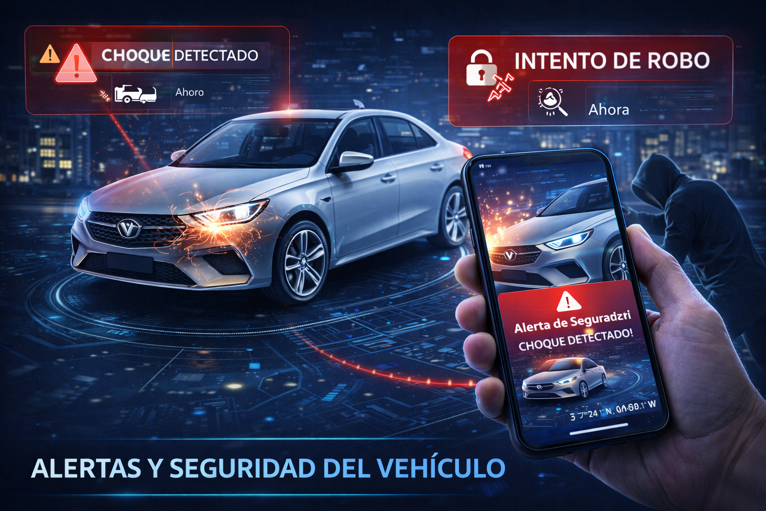 Alertas y seguridad del vehículo