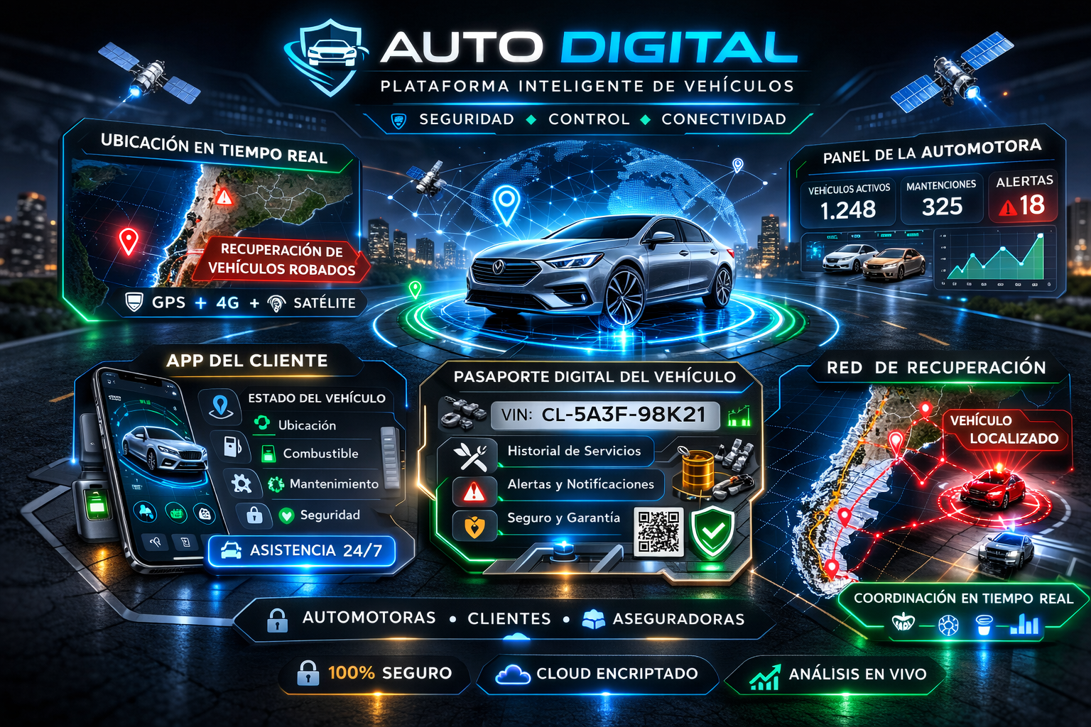 Visual principal Auto Digital Platform